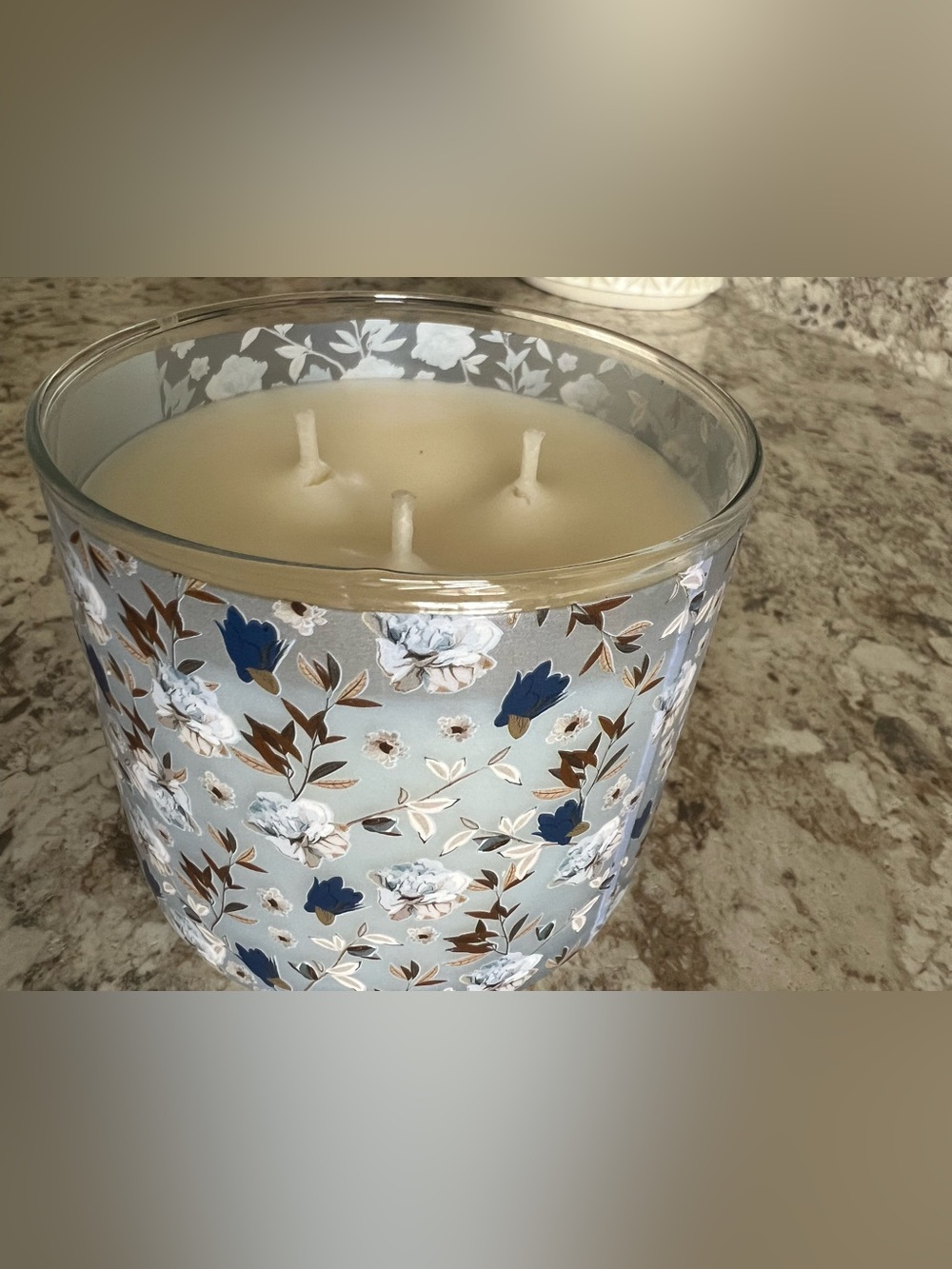 Bath & Body Works 3-Wick candles — NEW Morning Rainstorm and LIKE NEW Oceanside - Picture 6 of 13